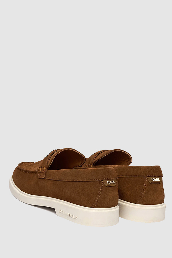 ΠΑΠΟΥΤΣΙΑ KARL LAGERFELD - 533 MID BROWN SUEDE